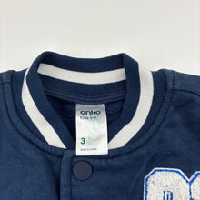 Load image into Gallery viewer, Boys Anko, fleece lined varsity style sweater, EUC, size 3,  