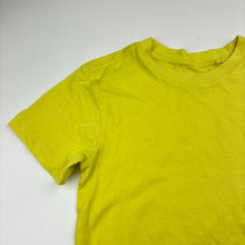 Load image into Gallery viewer, Unisex Target, loose fit yellow cotton tee / top, EUC, size 4,  