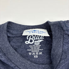 Load image into Gallery viewer, Boys Blue 84, soft feel tee / top, camping, Sz: XS, armpit to armpit: 37cm, EUC, size 8-10,  