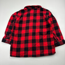 Load image into Gallery viewer, Boys H&amp;M, checked flannel cotton long sleeve shirt, EUC, size 2,  