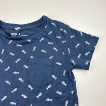 Load image into Gallery viewer, Boys Anko, soft cotton tee / top, fish, EUC, size 3,  