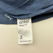 Load image into Gallery viewer, Boys Anko, soft cotton tee / top, fish, EUC, size 3,  