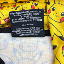 Load image into Gallery viewer, Boys Nintendo, Pokemon Pikachu fleece lined hoodie sweater, EUC, size 8,  