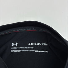 Load image into Gallery viewer, Unisex Under Armour, HEATGEAR fitted long sleeve top, Sz: Youth Small, EUC, size 8-9,  