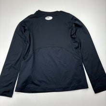 Load image into Gallery viewer, Unisex Under Armour, HEATGEAR fitted long sleeve top, Sz: Youth Small, EUC, size 8-9,  