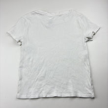 Load image into Gallery viewer, Girls KID, white ribbed stretchy top, EUC, size 8,  
