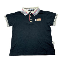 Load image into Gallery viewer, Boys black, polo top, GUC, size 6,  
