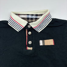 Load image into Gallery viewer, Boys black, polo top, GUC, size 6,  