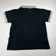 Load image into Gallery viewer, Boys black, polo top, GUC, size 6,  