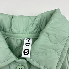 Load image into Gallery viewer, Girls KID, lightweight quilted jacket / coat, GUC, size 5,  