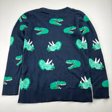 Load image into Gallery viewer, Boys Anko, knitted cotton sweater / jumper, dinosaurs, EUC, size 6,  