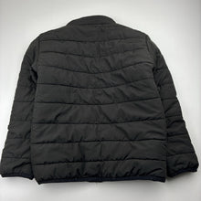 Load image into Gallery viewer, Boys Tilt, black zip up jacket / coat, pilling on cuffs, FUC, size 6,  