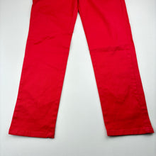 Load image into Gallery viewer, Unisex Bardot Junior, stretch cotton chino pants, adjustable, Inside leg: 52.5cm, GUC, size 7,  