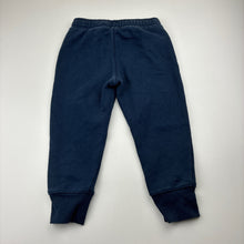 Load image into Gallery viewer, Unisex Anko, navy fleece lined track pants, Inside leg: 32cm, GUC, size 3,  
