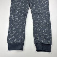 Load image into Gallery viewer, Boys KID, fleece lined track pants, dinosaurs, Inside leg: 52.5cm, EUC, size 7,  