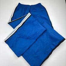 Load image into Gallery viewer, Unisex PIMA, lined lightweight track pants, elasticated, Inside leg: 63cm, EUC, size 10,  