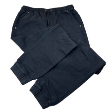 Load image into Gallery viewer, Boys Snt.Glth, black stretch denim pants, elasticated, Inside leg: 77cm, EUC, size 16,  