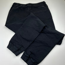 Load image into Gallery viewer, Boys Snt.Glth, black stretch denim pants, elasticated, Inside leg: 77cm, EUC, size 16,  