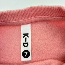 Load image into Gallery viewer, Girls KID, fleece lined floral sweater / jumper, FUC, size 7,  