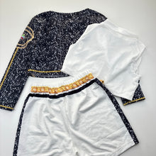 Load image into Gallery viewer, Girls lightweight, 3-piece Rumi Kpop Demon Hunters outfit / costume, EUC, size 6,  