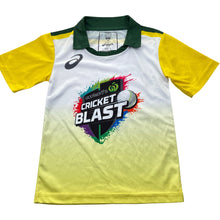 Load image into Gallery viewer, Unisex ASICS, Cricket Australia Cricket Blast top, EUC, size 6,  