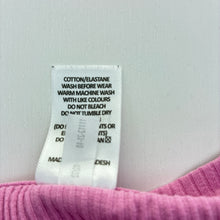 Load image into Gallery viewer, Girls Target, pink ribbed stretchy long sleeve top, GUC, size 14,  