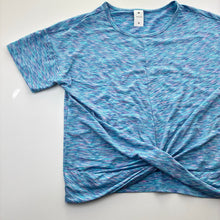 Load image into Gallery viewer, Girls Target, twist front stretchy sports / activewear top, EUC, size 12,  