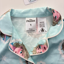 Load image into Gallery viewer, Girls Disney, Frozen Elsa satin pyjama top, NEW, size 1,  