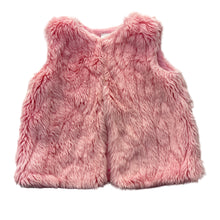 Load image into Gallery viewer, Girls Dymples, lined pink faux fur vest, EUC, size 00,  