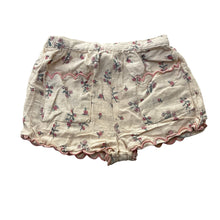 Load image into Gallery viewer, Girls Cotton On, floral viscose / linen shorts, elasticated, EUC, size 00,  