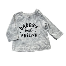 Load image into Gallery viewer, Unisex Matalan, long sleeve tee / top, dad, GUC, size 0000,  