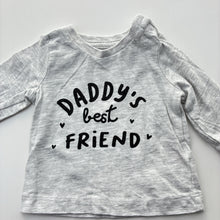 Load image into Gallery viewer, Unisex Matalan, long sleeve tee / top, dad, GUC, size 0000,  
