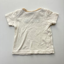 Load image into Gallery viewer, Unisex Luvable Friends, embroidered soft cotton tee / top, farmyard, EUC, size 000-00,  