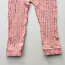 Load image into Gallery viewer, Girls Anko, pink stretchy leggings / bottoms, EUC, size 1,  