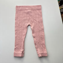 Load image into Gallery viewer, Girls Anko, pink stretchy leggings / bottoms, EUC, size 1,  
