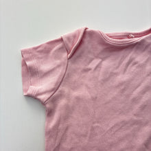 Load image into Gallery viewer, Girls Next, pink cotton bodysuit / romper, EUC, size 000,  
