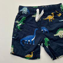 Load image into Gallery viewer, Boys Anko, lightweight cotton shorts, elasticated, dinosaurs, NEW, size 1,  