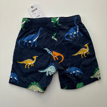 Load image into Gallery viewer, Boys Anko, lightweight cotton shorts, elasticated, dinosaurs, NEW, size 1,  