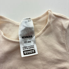 Load image into Gallery viewer, Girls Bonds, soft feel stretchy bodysuit / romper, EUC, size 0000,  