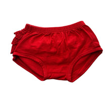 Load image into Gallery viewer, Girls Dymples, stretchy ruffle bloomers / nappy cover, GUC, size 0,  