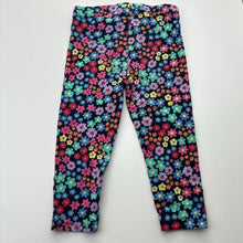 Load image into Gallery viewer, Girls Anko, colourful floral stretchy leggings, EUC, size 2,  