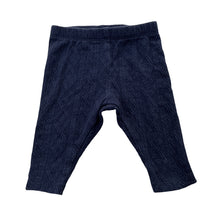 Load image into Gallery viewer, Unisex Sprout, navy leggings / bottoms, GUC, size 0000,  