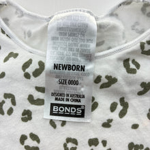 Load image into Gallery viewer, Unisex Bonds, stretchy bodysuit / romper, EUC, size 0000,  