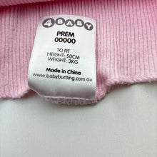 Load image into Gallery viewer, Girls 4 Baby, pink ribbed cotton singlet top, GUC, size 00000,  