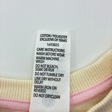 Load image into Gallery viewer, Girls Dymples, floral fleece lined sweater / jumper, EUC, size 1,  