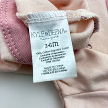 Load image into Gallery viewer, Girls KYLE &amp; DEENA, pink cotton bodysuit / romper, NEW, size 00,  