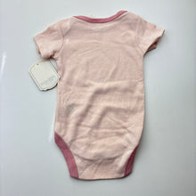 Load image into Gallery viewer, Girls KYLE &amp; DEENA, pink cotton bodysuit / romper, NEW, size 00,  