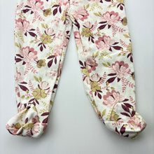Load image into Gallery viewer, Girls KYLE &amp; DEENA, floral cotton footed leggings / bottoms, EUC, size 00,  