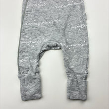 Load image into Gallery viewer, Unisex Bonds, stretchy cozysuit coverall / romper, GUC, size 0000,  