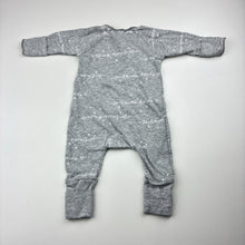 Load image into Gallery viewer, Unisex Bonds, stretchy cozysuit coverall / romper, GUC, size 0000,  